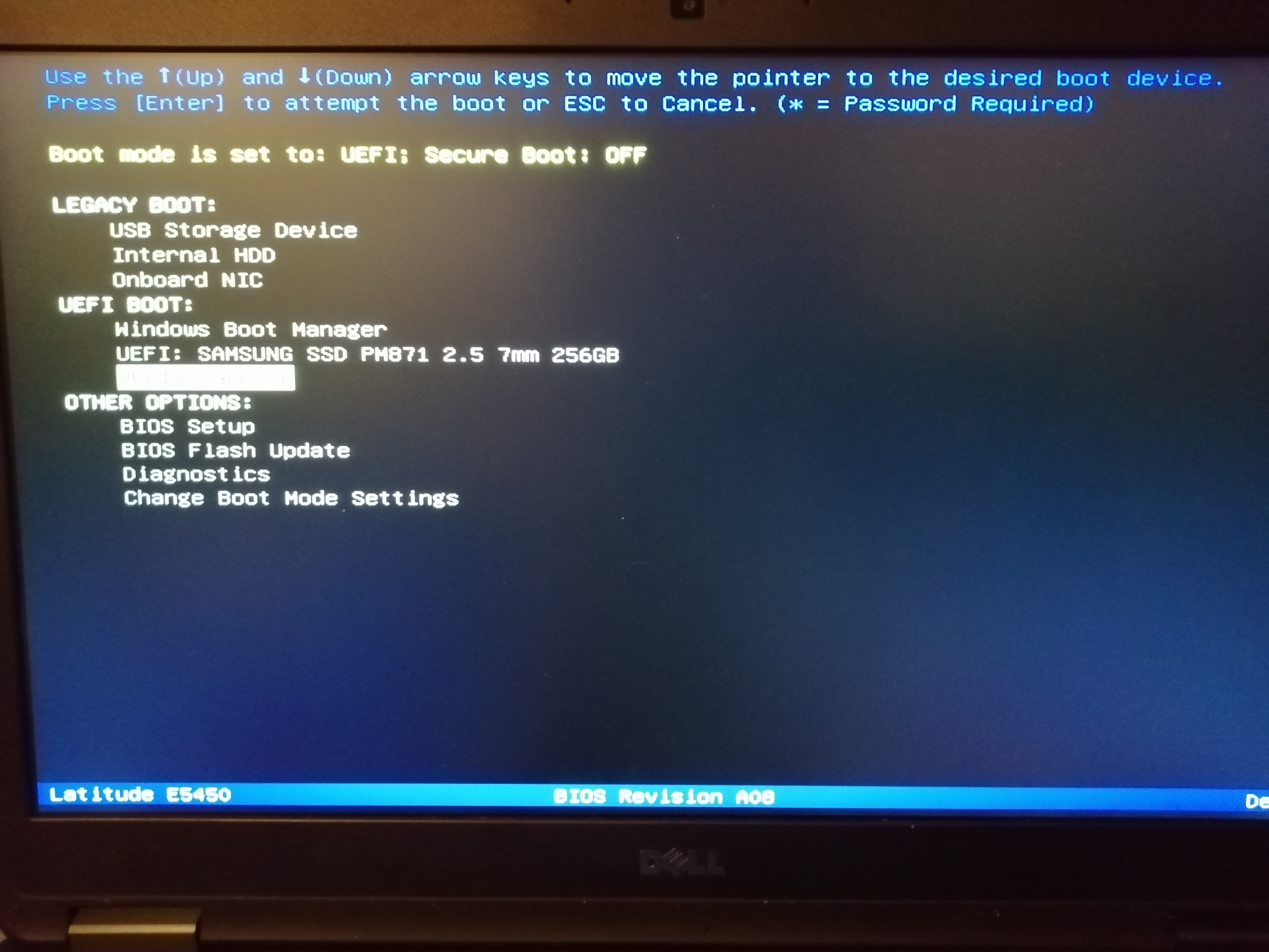 one time boot menu dell