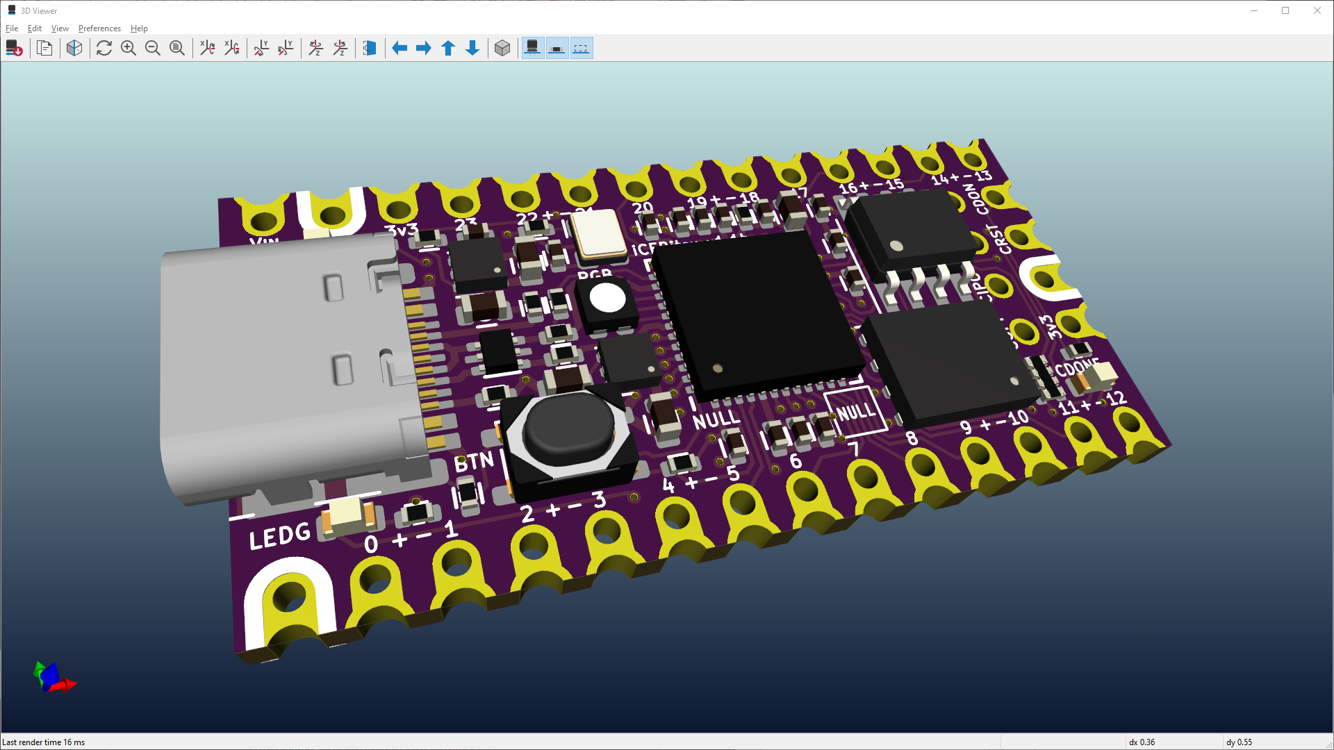 kicad 3dviewer