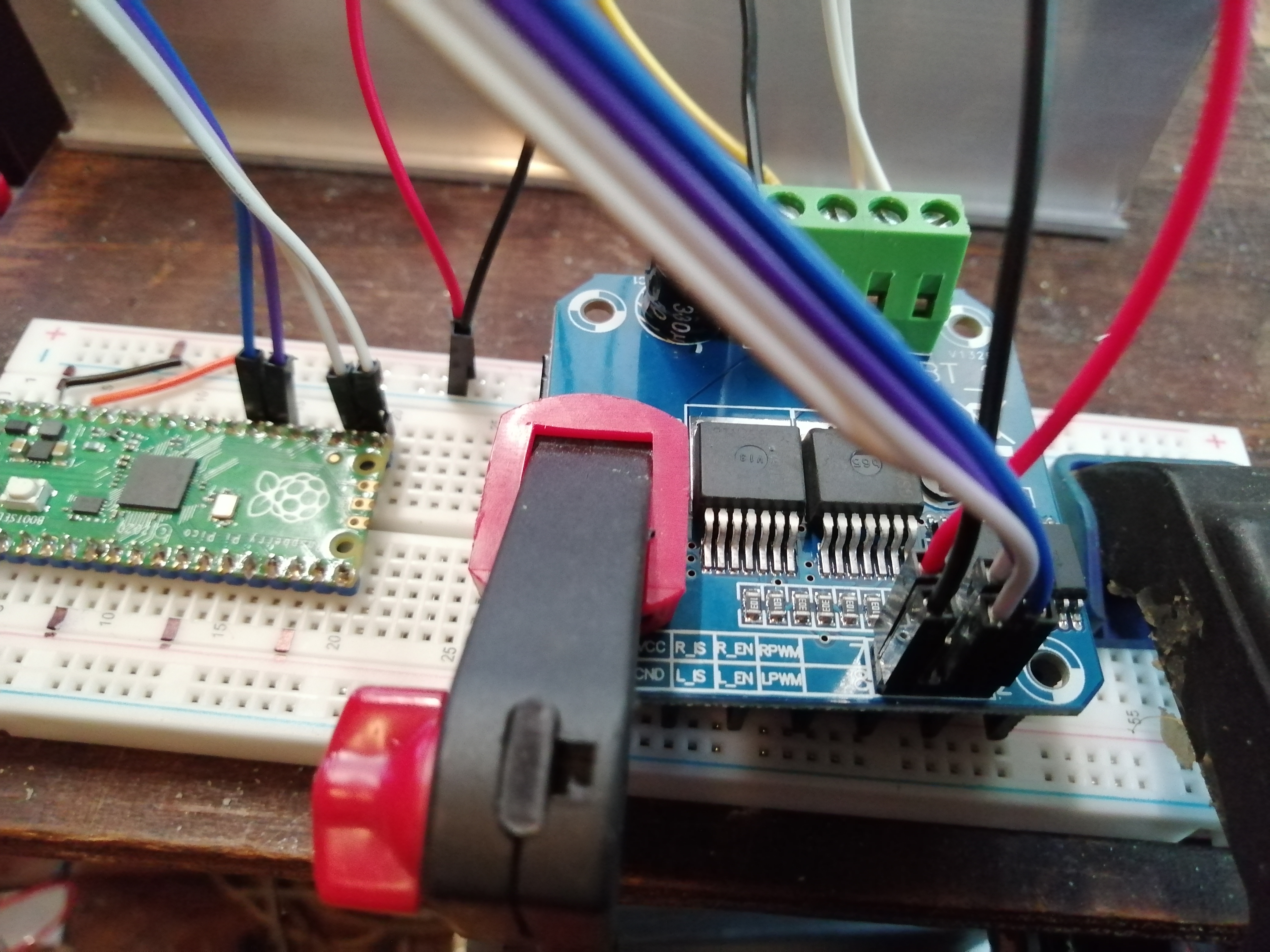 zapojeni pico bts7960