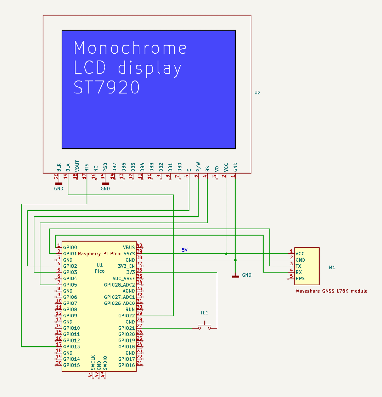 navigace schema zapojeni