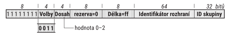 skupinova adresa rozhrani